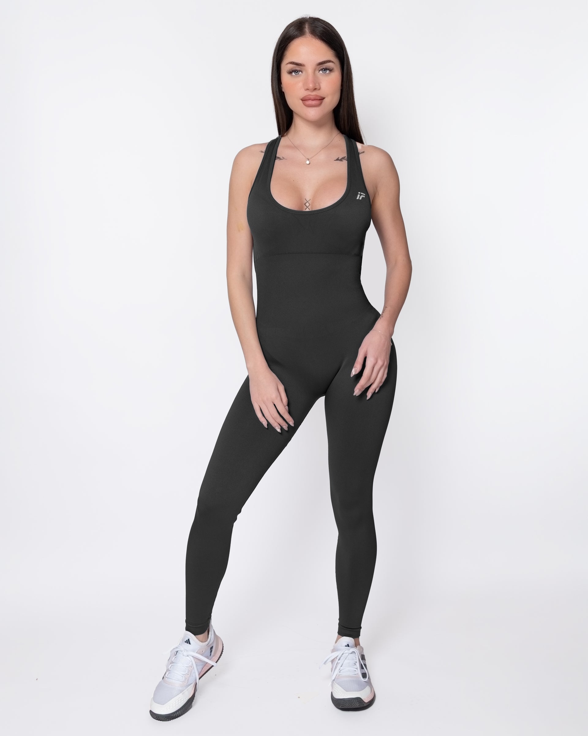 Contour Bodysuit - Black Onyx