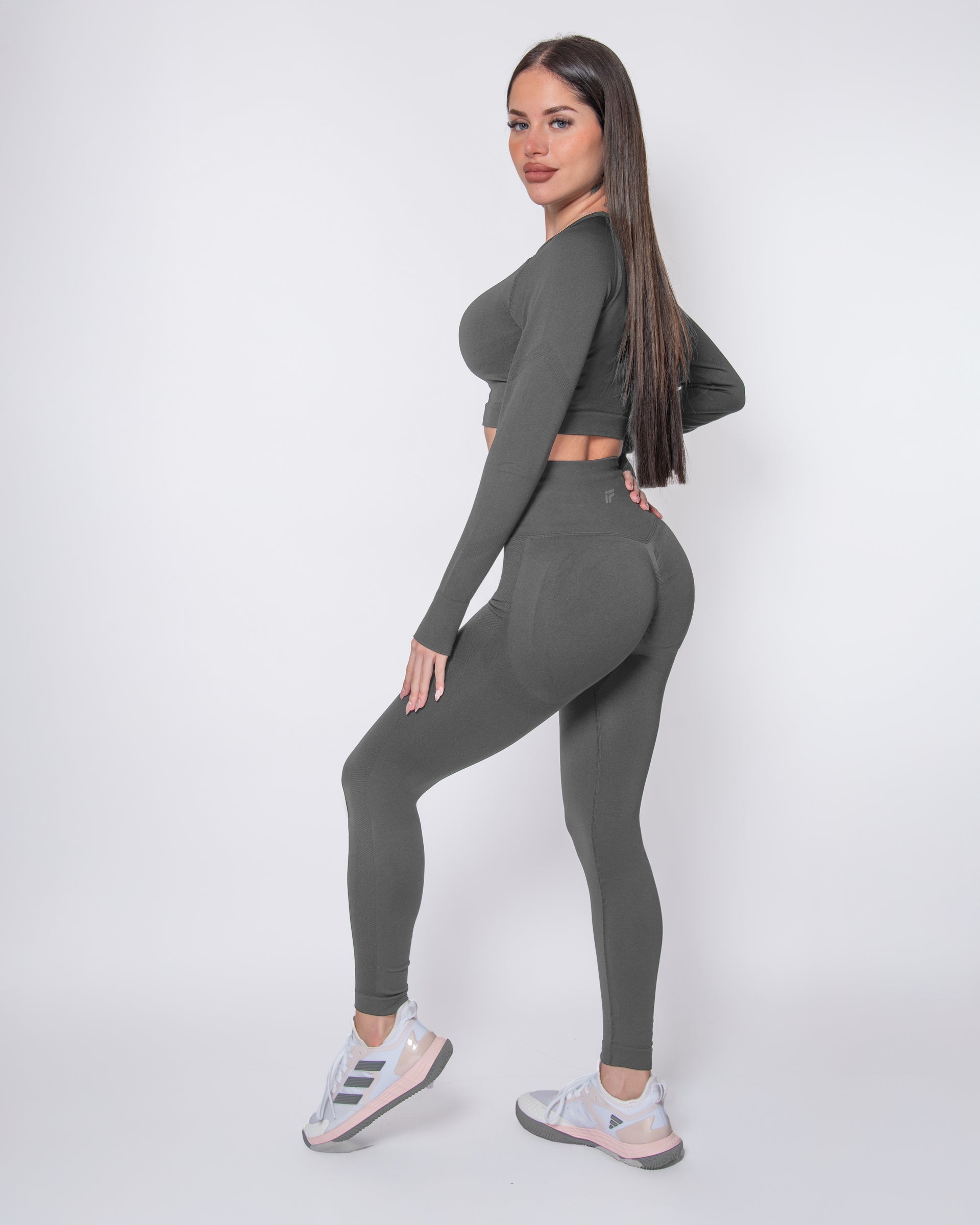 Sculpt Legging - Graphite Luxe